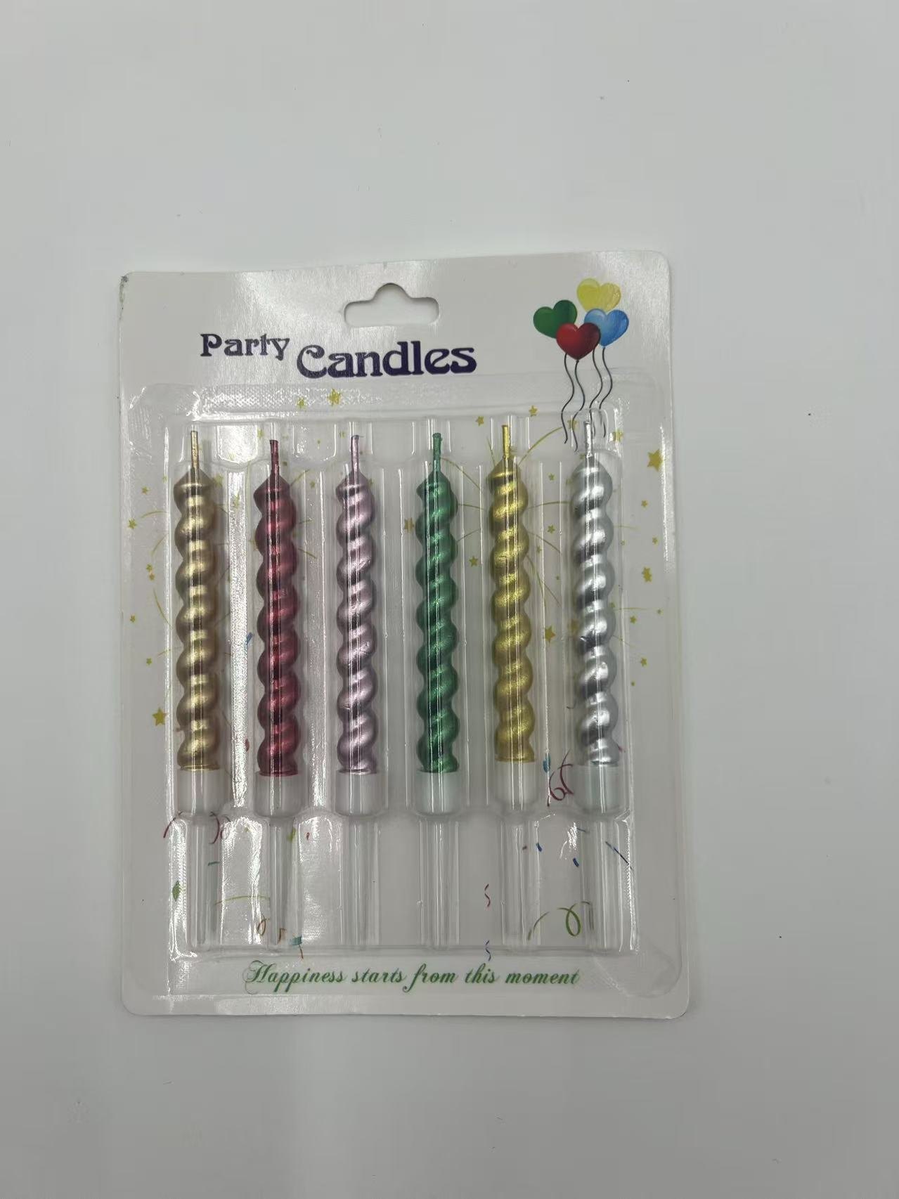 Restock: Metallic Spiral Candles Are Back in All Six Colours - YAO XI Candle news