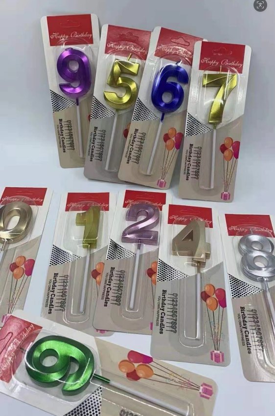 5cm钻石数字